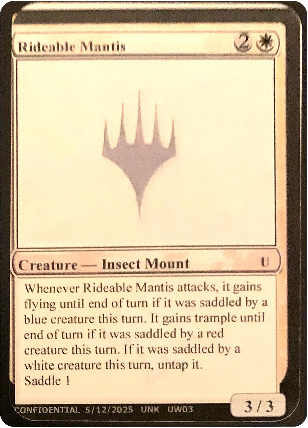 Rideable Mantis [Unknown Event] MTG Single Magic: The Gathering | Red Claw Gaming