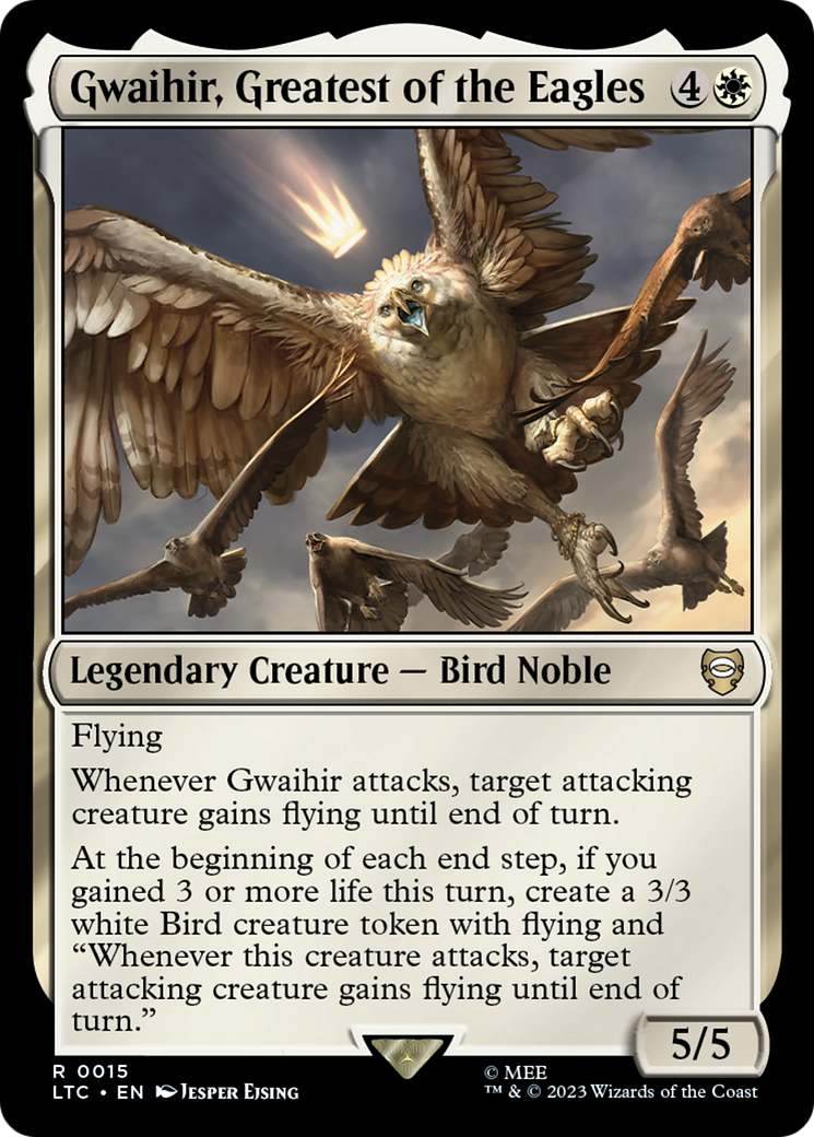 Gwaihir, Greatest of the Eagles [The Lord of the Rings: Tales of Middle-Earth Commander] MTG Single Magic: The Gathering | Red Claw Gaming