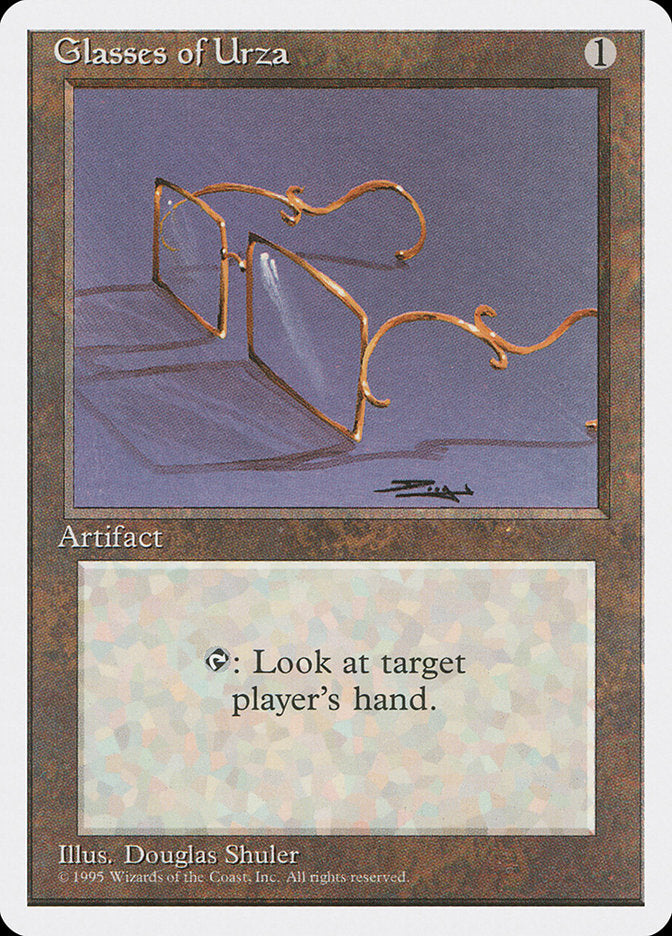 Glasses of Urza [Fourth Edition] MTG Single Magic: The Gathering | Red Claw Gaming