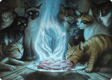 Can't Stay Away Art Card [Innistrad: Midnight Hunt Art Series] MTG Single Magic: The Gathering | Red Claw Gaming