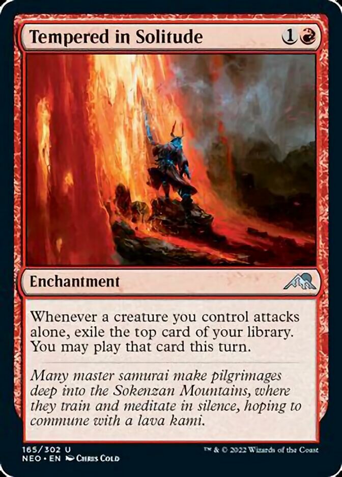 Tempered in Solitude [Kamigawa: Neon Dynasty] MTG Single Magic: The Gathering    | Red Claw Gaming