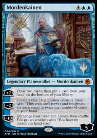 Mordenkainen (Promo Pack) [Dungeons & Dragons: Adventures in the Forgotten Realms Promos] MTG Single Magic: The Gathering | Red Claw Gaming