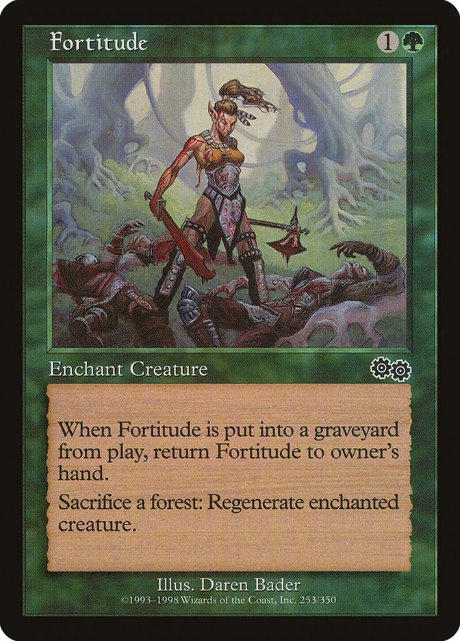 Fortitude [Urza's Saga] MTG Single Magic: The Gathering | Red Claw Gaming