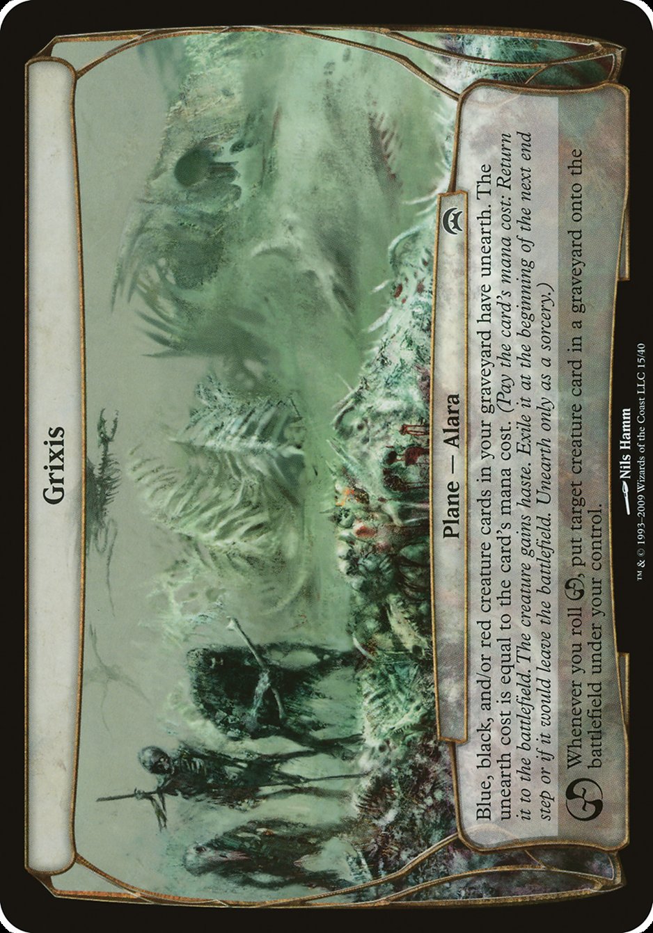 Grixis (Planes) [Planechase Planes] MTG Single Magic: The Gathering | Red Claw Gaming