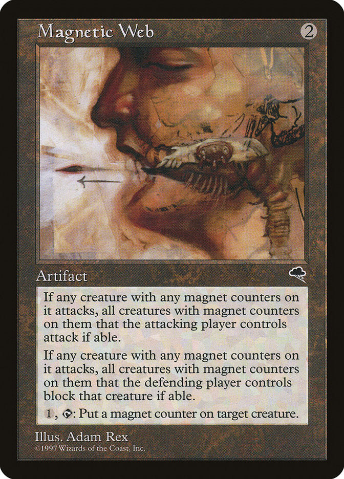 Magnetic Web [Tempest] MTG Single Magic: The Gathering | Red Claw Gaming
