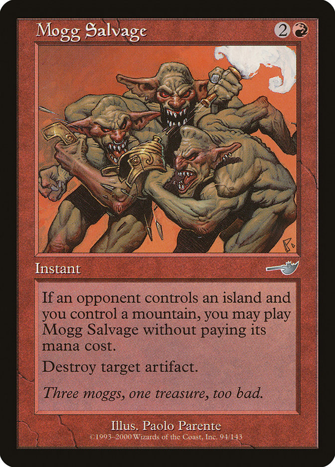 Mogg Salvage [Nemesis] MTG Single Magic: The Gathering | Red Claw Gaming