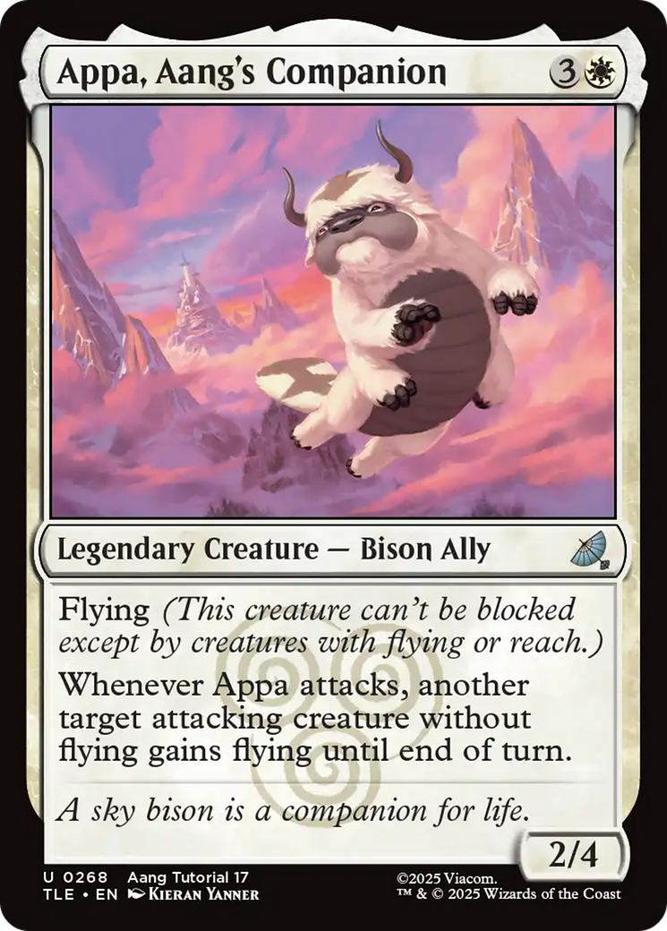 Appa, Aang's Companion (0268) [Avatar: The Last Airbender: Eternal-Legal] MTG Single Magic: The Gathering | Red Claw Gaming