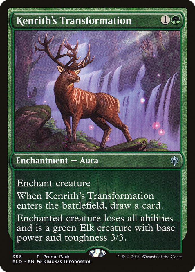 Kenrith's Transformation (Promo Pack) [Throne of Eldraine Promos] MTG Single Magic: The Gathering | Red Claw Gaming