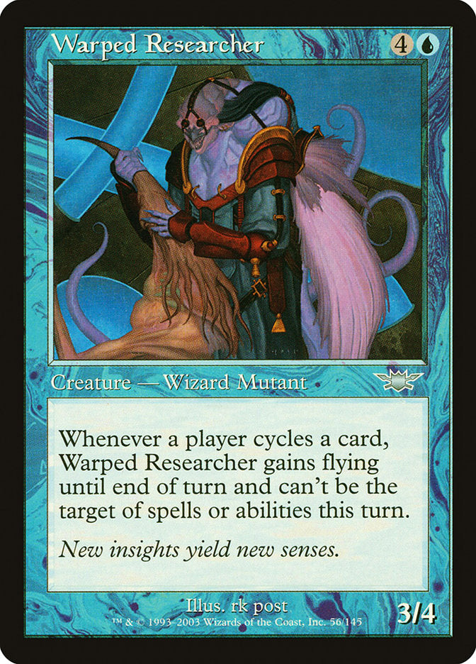 Warped Researcher [Legions] MTG Single Magic: The Gathering | Red Claw Gaming