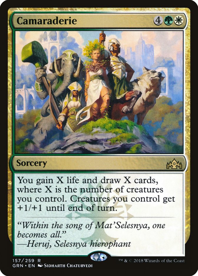 Camaraderie [Guilds of Ravnica] MTG Single Magic: The Gathering | Red Claw Gaming