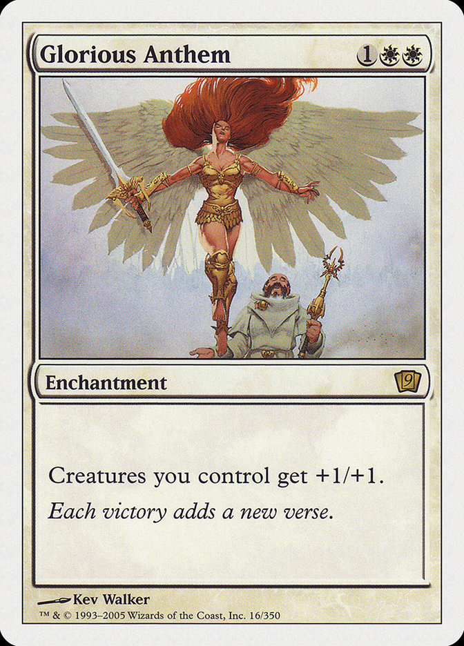 Glorious Anthem [Ninth Edition] MTG Single Magic: The Gathering | Red Claw Gaming