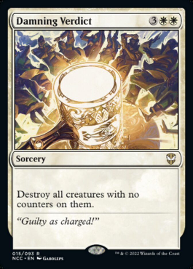 Damning Verdict [Streets of New Capenna Commander] MTG Single Magic: The Gathering | Red Claw Gaming