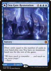 Sea Gate Restoration // Sea Gate, Reborn [Zendikar Rising] MTG Single Magic: The Gathering | Red Claw Gaming