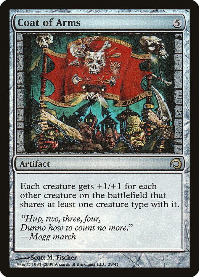Coat of Arms [Premium Deck Series: Slivers] MTG Single Magic: The Gathering | Red Claw Gaming