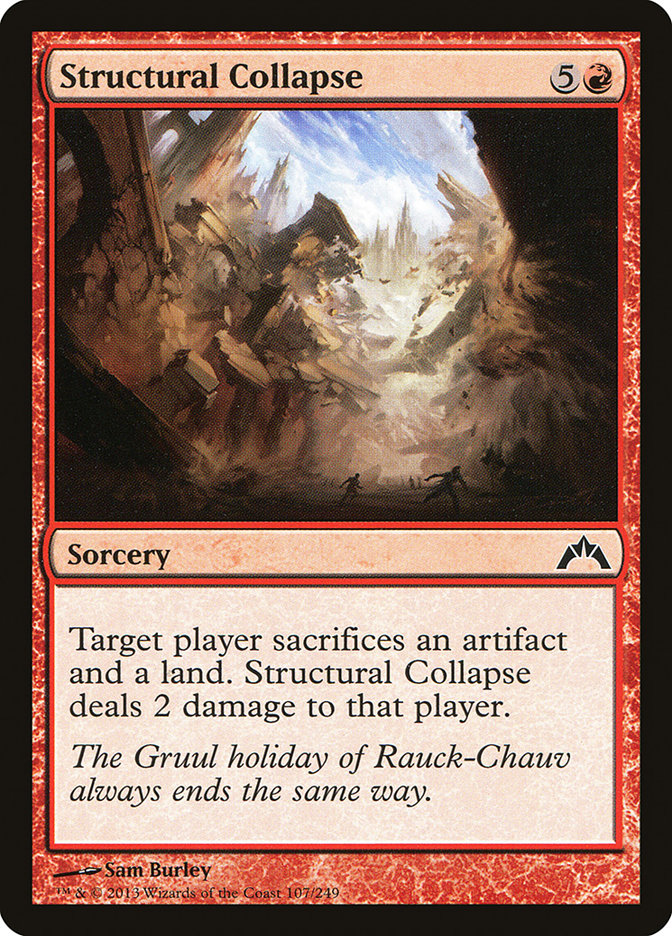 Structural Collapse [Gatecrash] MTG Single Magic: The Gathering | Red Claw Gaming