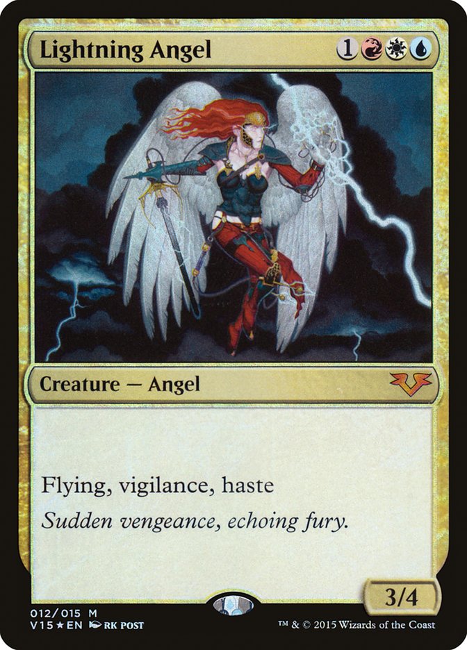 Lightning Angel [From the Vault: Angels] MTG Single Magic: The Gathering | Red Claw Gaming