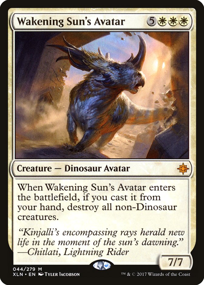 Wakening Sun's Avatar [Ixalan] MTG Single Magic: The Gathering | Red Claw Gaming