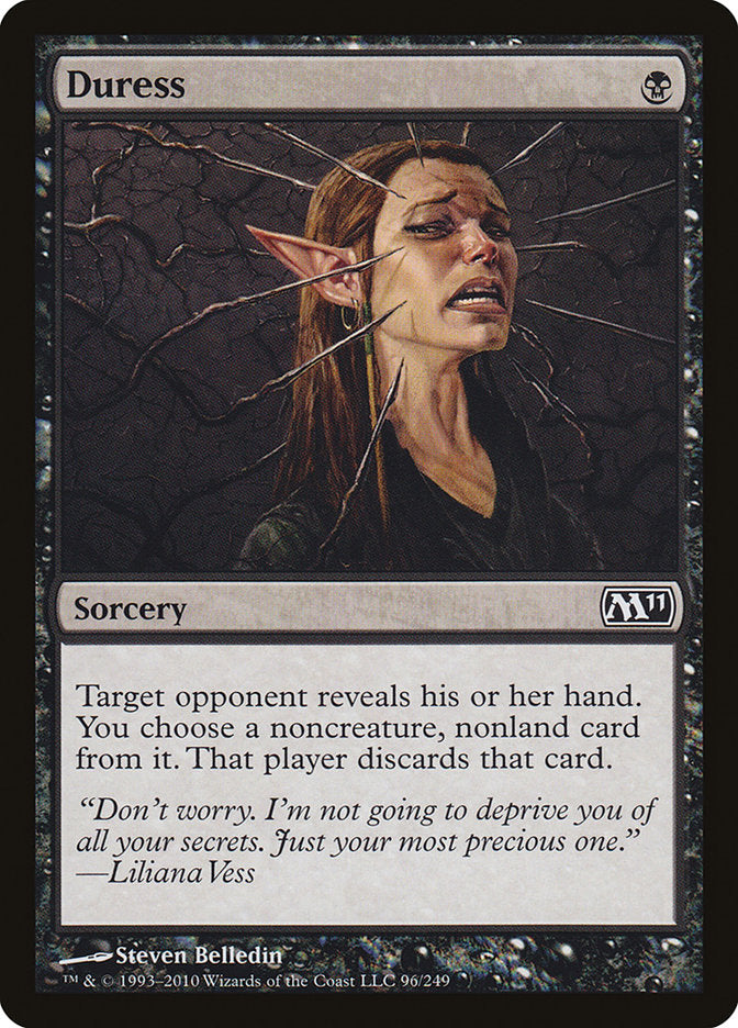 Duress [Magic 2011] MTG Single Magic: The Gathering | Red Claw Gaming