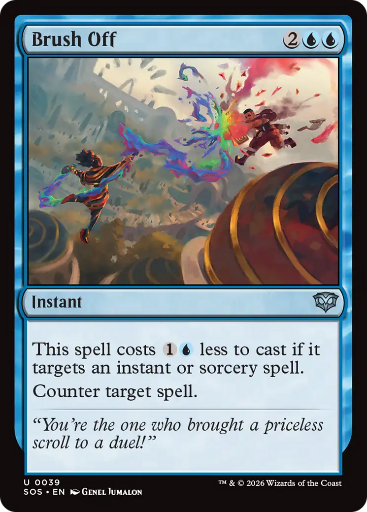 Brush Off [Secrets of Strixhaven] MTG Single Magic: The Gathering | Red Claw Gaming