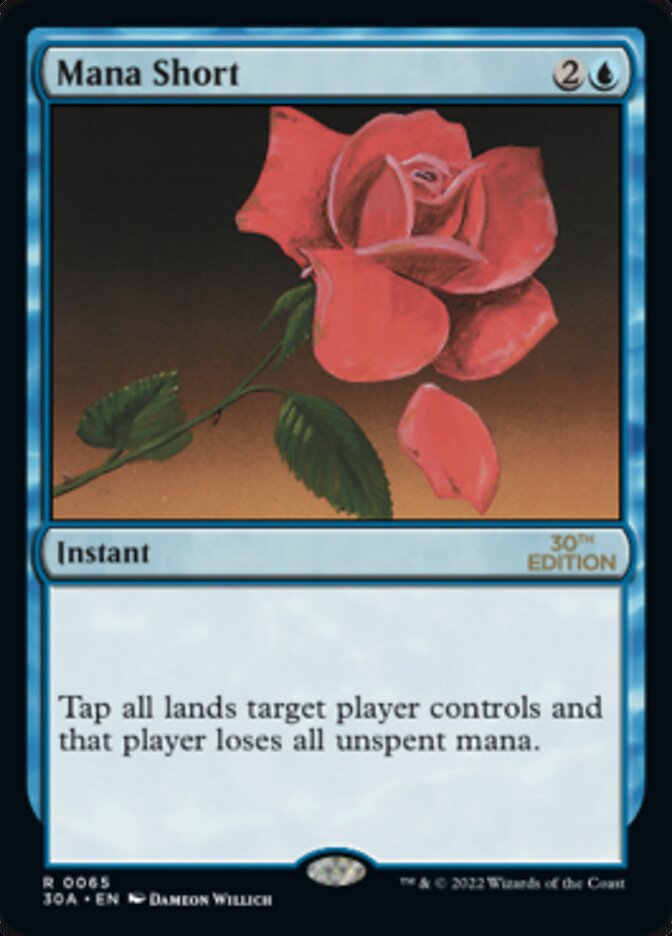 Mana Short [30th Anniversary Edition] MTG Single Magic: The Gathering | Red Claw Gaming