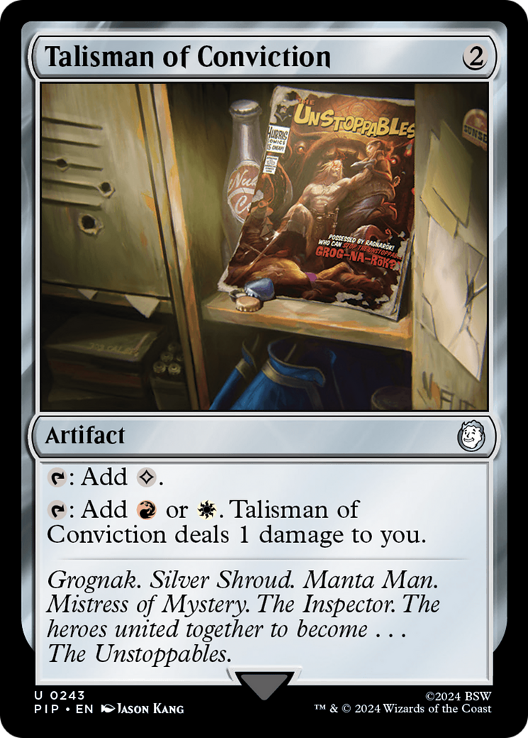 Talisman of Conviction [Fallout] MTG Single Magic: The Gathering    | Red Claw Gaming