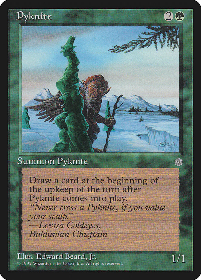 Pyknite [Ice Age] MTG Single Magic: The Gathering | Red Claw Gaming