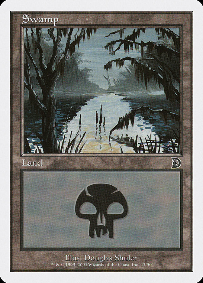 Swamp (43) [Deckmasters] MTG Single Magic: The Gathering | Red Claw Gaming