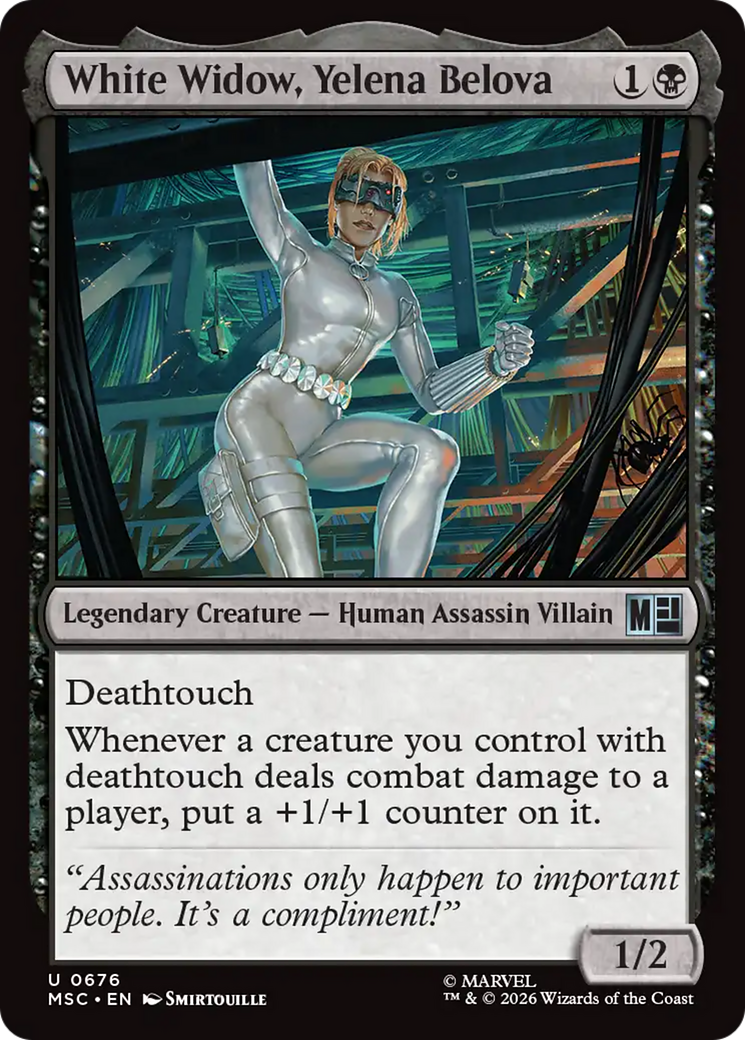 White Widow, Yelena Belova [Marvel Super Heroes Commander] | Red Claw Gaming