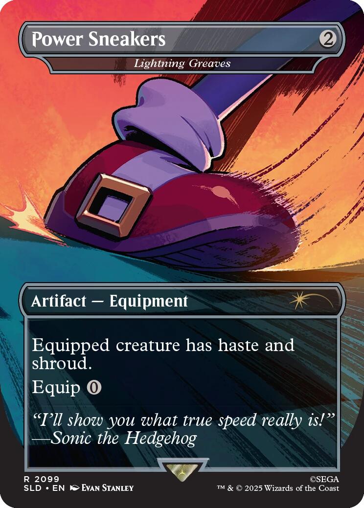 Power Sneakers - Lightning Greaves [Secret Lair Drop Series] MTG Single Magic: The Gathering | Red Claw Gaming