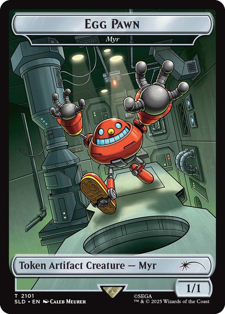 Egg Pawn - Myr Token [Secret Lair Drop Series] MTG Single Magic: The Gathering | Red Claw Gaming