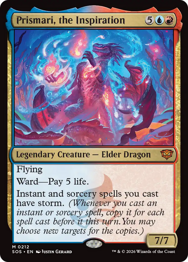 Prismari, the Inspiration [Secrets of Strixhaven] MTG Single Magic: The Gathering | Red Claw Gaming