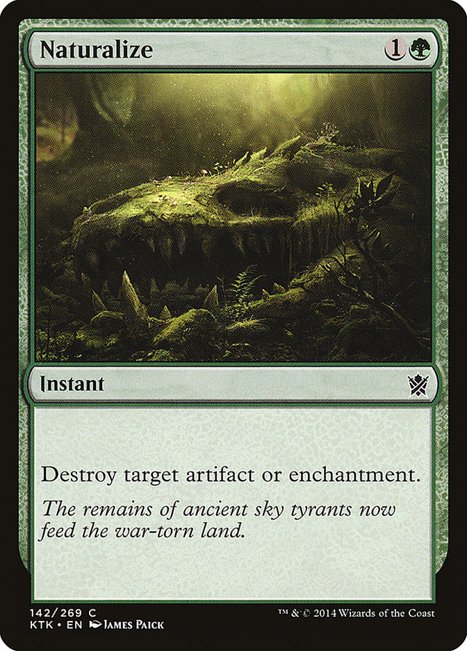 Naturalize [Khans of Tarkir] MTG Single Magic: The Gathering | Red Claw Gaming