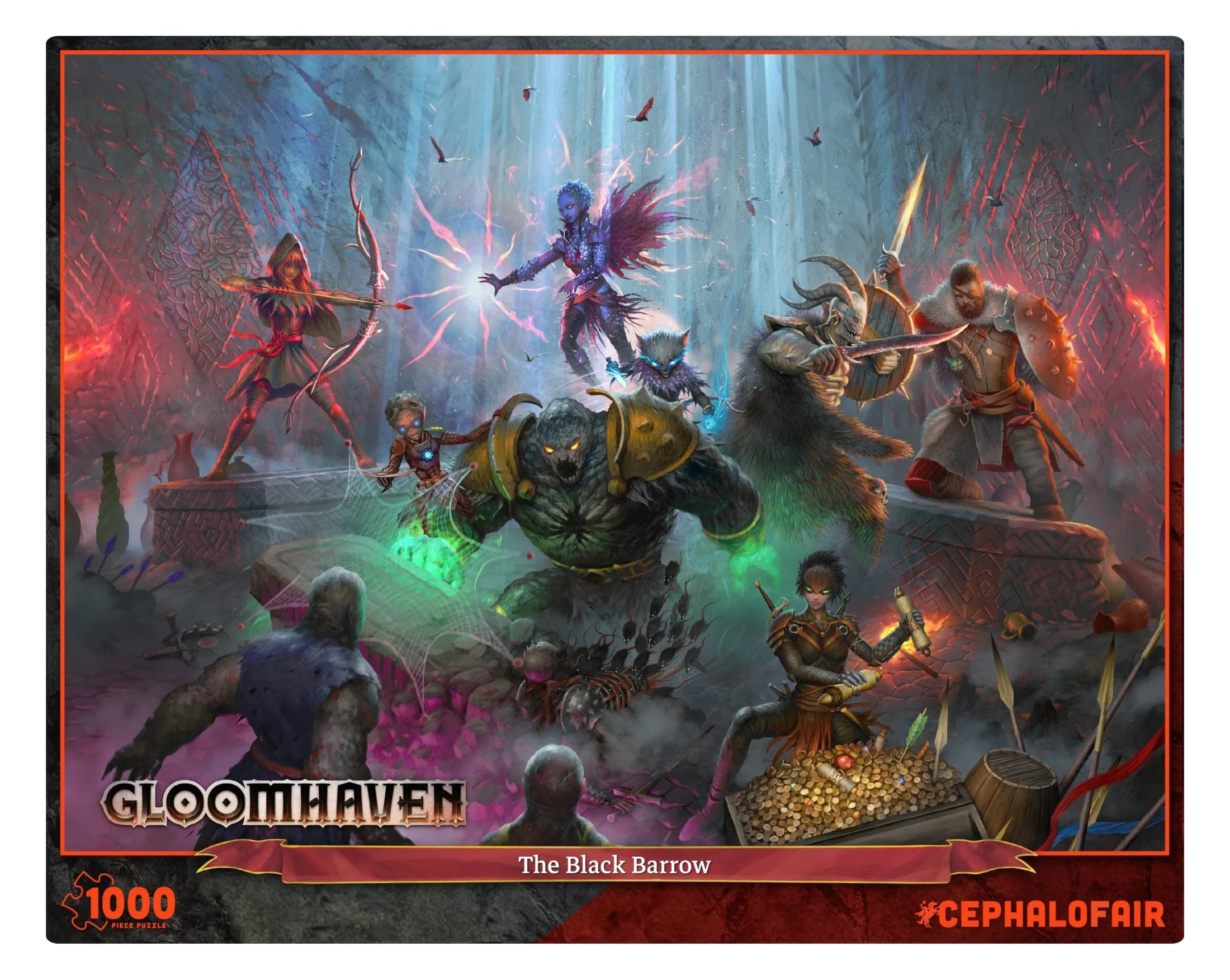 Gloomhaven Puzzle Board Games Cephalofair Games | Red Claw Gaming