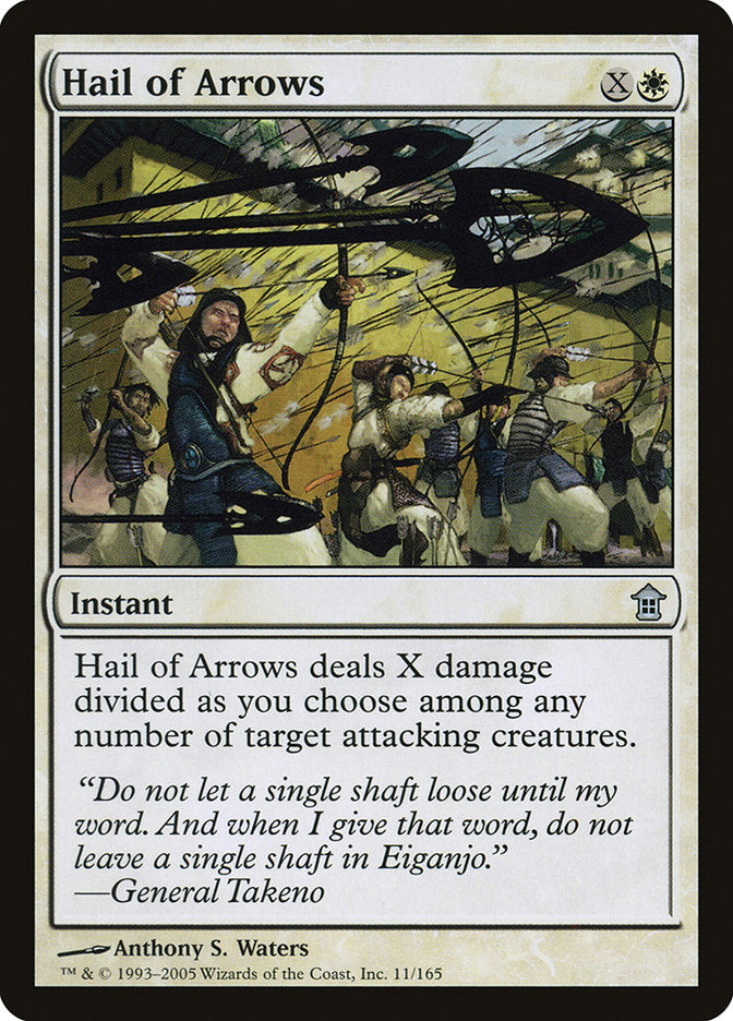 Hail of Arrows [Saviors of Kamigawa] MTG Single Magic: The Gathering    | Red Claw Gaming