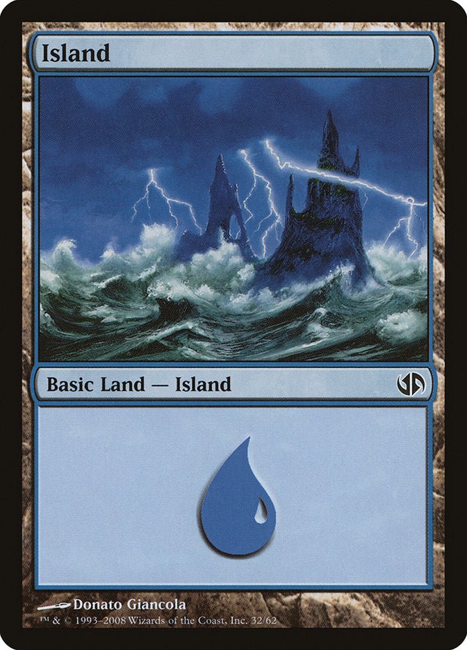 Island (32) [Duel Decks: Jace vs. Chandra] MTG Single Magic: The Gathering | Red Claw Gaming
