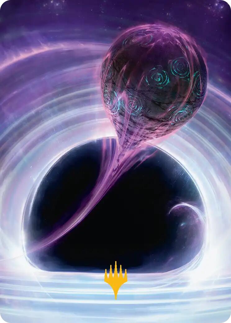 Susur Secundi, Void Altar Art Card (Gold-Stamped Planeswalker Symbol) [Edge of Eternities Art Series] MTG Single Magic: The Gathering | Red Claw Gaming