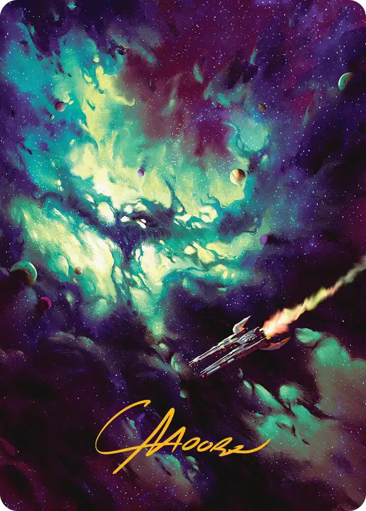 Blinkmoth Nexus Art Card (Gold-Stamped Signature) [Edge of Eternities Art Series] MTG Single Magic: The Gathering | Red Claw Gaming