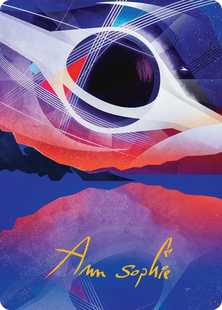 Mirrorpool Art Card (Gold-Stamped Signature) [Edge of Eternities Art Series] MTG Single Magic: The Gathering | Red Claw Gaming