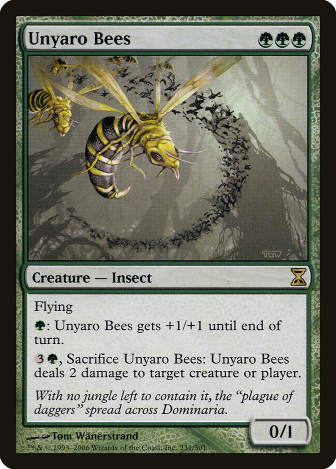 Unyaro Bees [Time Spiral] MTG Single Magic: The Gathering | Red Claw Gaming