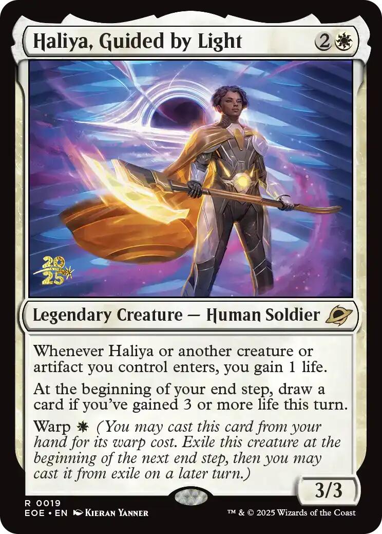 Haliya, Guided by Light [Edge of Eternities Prerelease Promos] | Red Claw Gaming