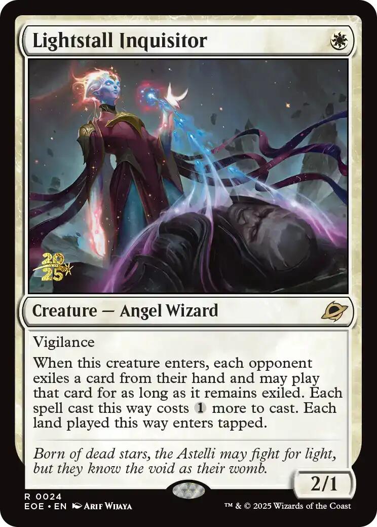Lightstall Inquisitor [Edge of Eternities Prerelease Promos] MTG Single Magic: The Gathering | Red Claw Gaming