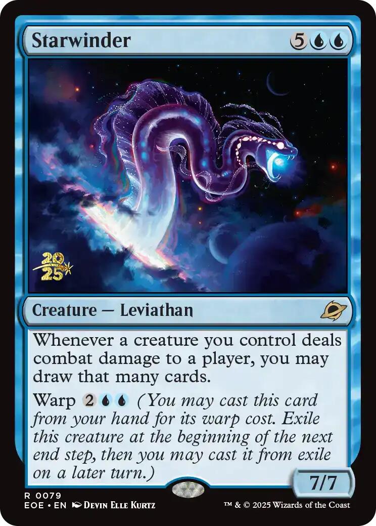 Starwinder [Edge of Eternities Prerelease Promos] MTG Single Magic: The Gathering | Red Claw Gaming
