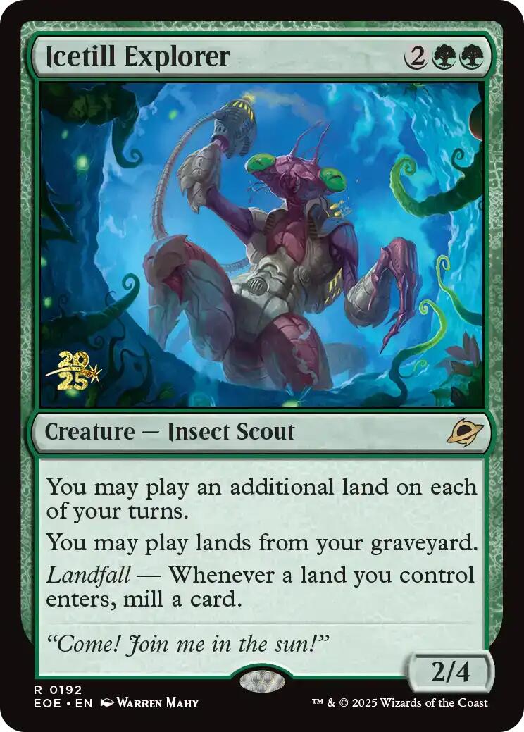Icetill Explorer [Edge of Eternities Prerelease Promos] MTG Single Magic: The Gathering | Red Claw Gaming