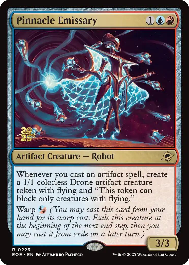 Pinnacle Emissary [Edge of Eternities Prerelease Promos] MTG Single Magic: The Gathering | Red Claw Gaming