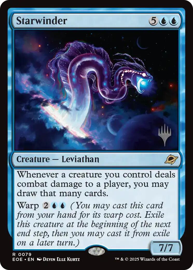 Starwinder [Edge of Eternities Promo Pack] MTG Single Magic: The Gathering | Red Claw Gaming