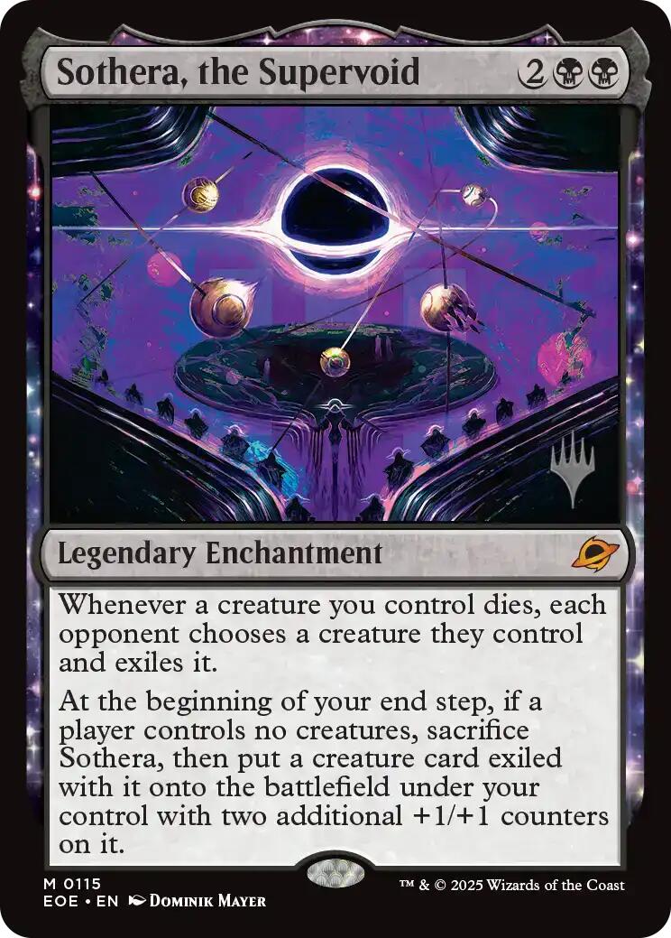 Sothera, the Supervoid [Edge of Eternities Promo Pack] MTG Single Magic: The Gathering | Red Claw Gaming