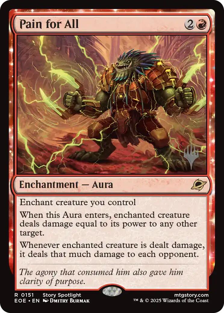 Pain for All [Edge of Eternities Promo Pack] MTG Single Magic: The Gathering | Red Claw Gaming
