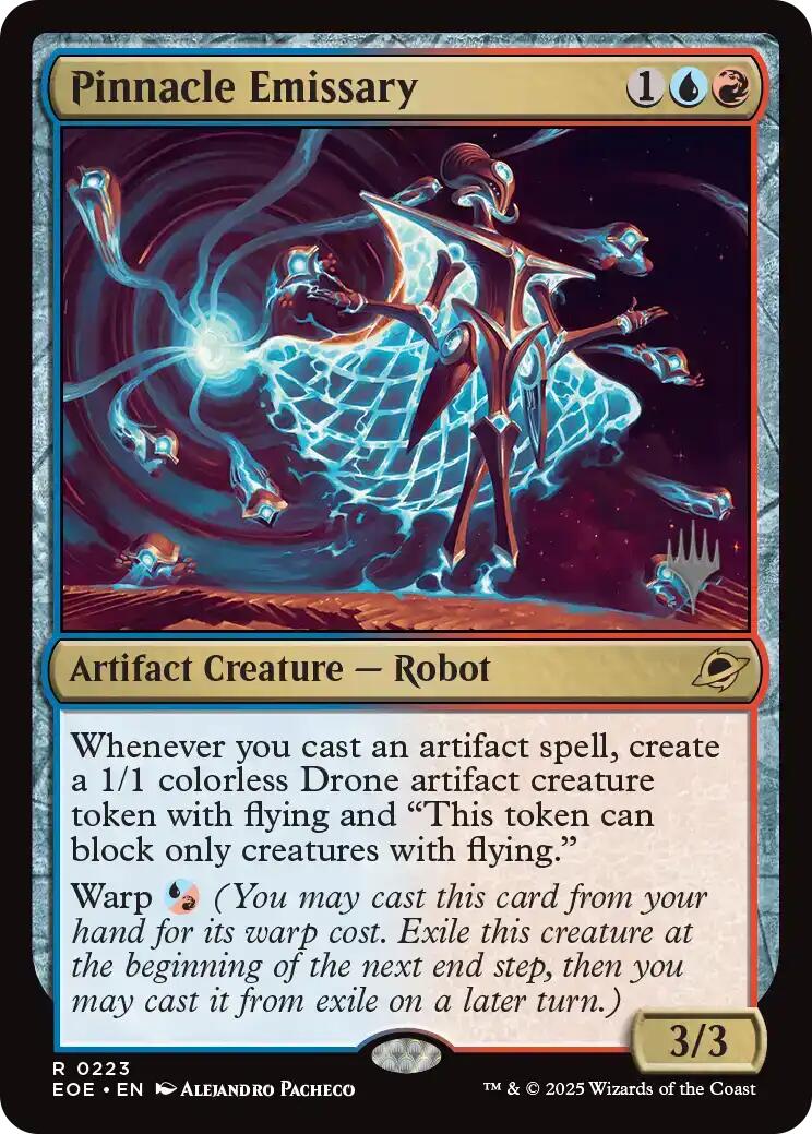 Pinnacle Emissary [Edge of Eternities Promo Pack] MTG Single Magic: The Gathering | Red Claw Gaming