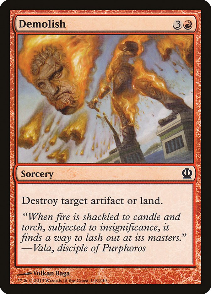 Demolish [Theros] MTG Single Magic: The Gathering | Red Claw Gaming