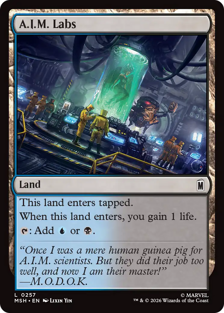 A.I.M. Labs [Marvel Super Heroes] MTG Single Magic: The Gathering | Red Claw Gaming